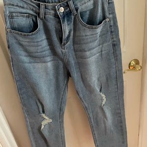 Amazon jeans. Fun! Wide leg. Smoke free home